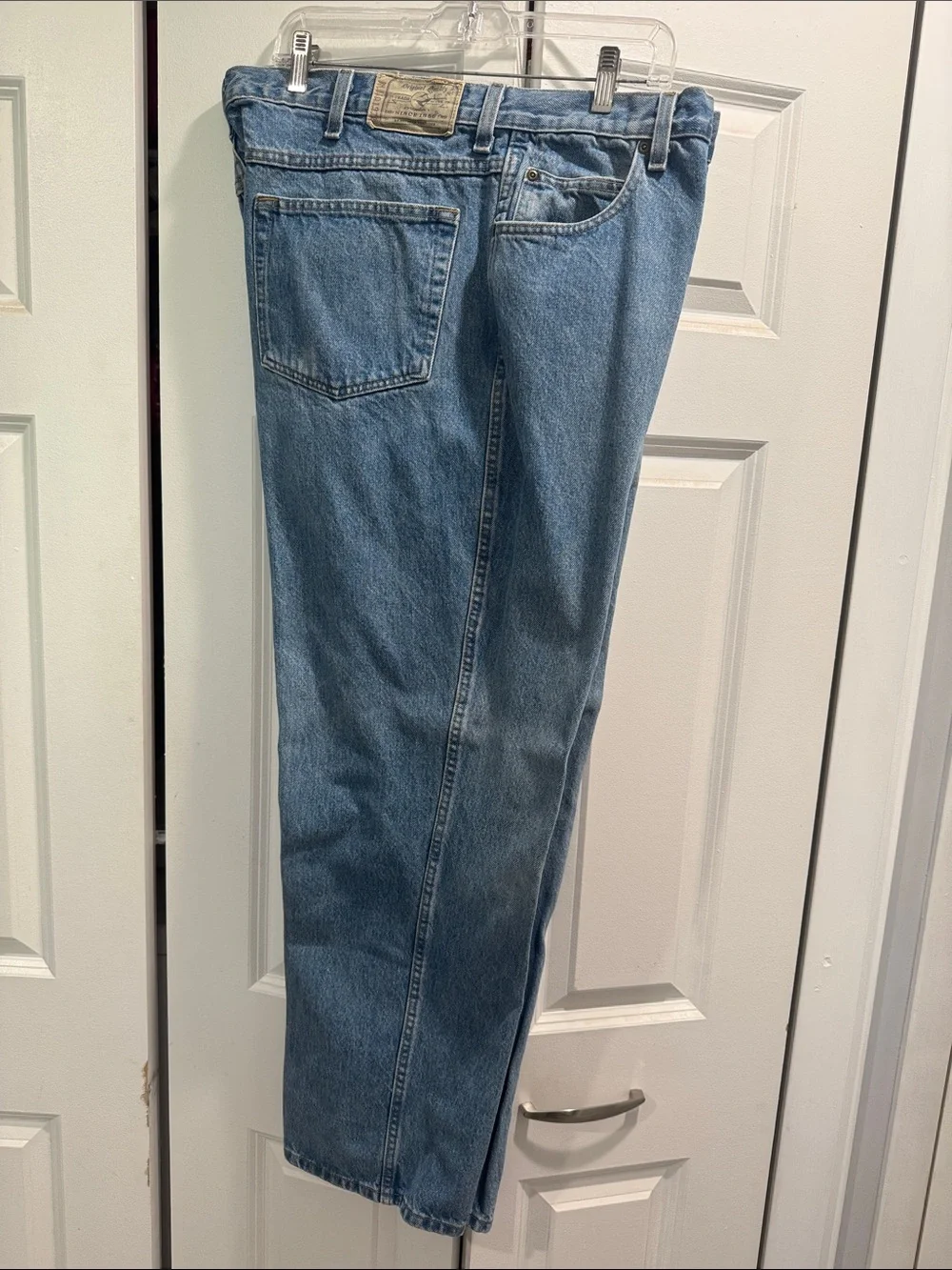 RedHead Straight-Leg Men's Light Blue Denim Jeans 42x32